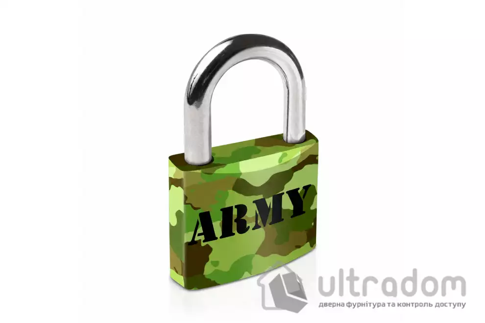 Навесной замок TOKOZ ARMY (3 ключа)