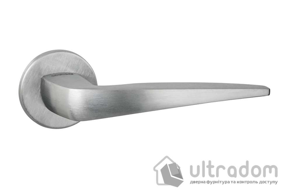Дверная ручка UNIQUE MIAMI матовый хром