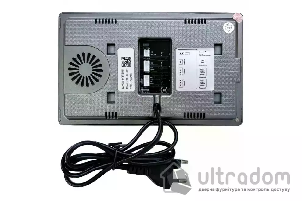 Видеодомофон 7 дюймов SEVEN DP-7570 FHD IPS grey