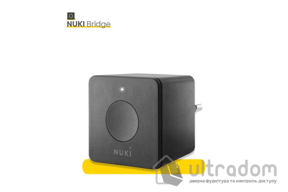 Сетевой концентратор NUKI Bridge для подключения контроллера к системе умного дома