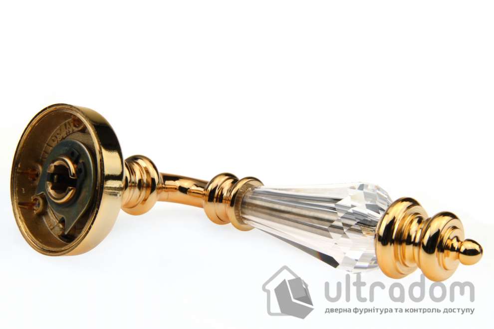 Дверная ручка Fadex Siena Swarovski 472V  золото