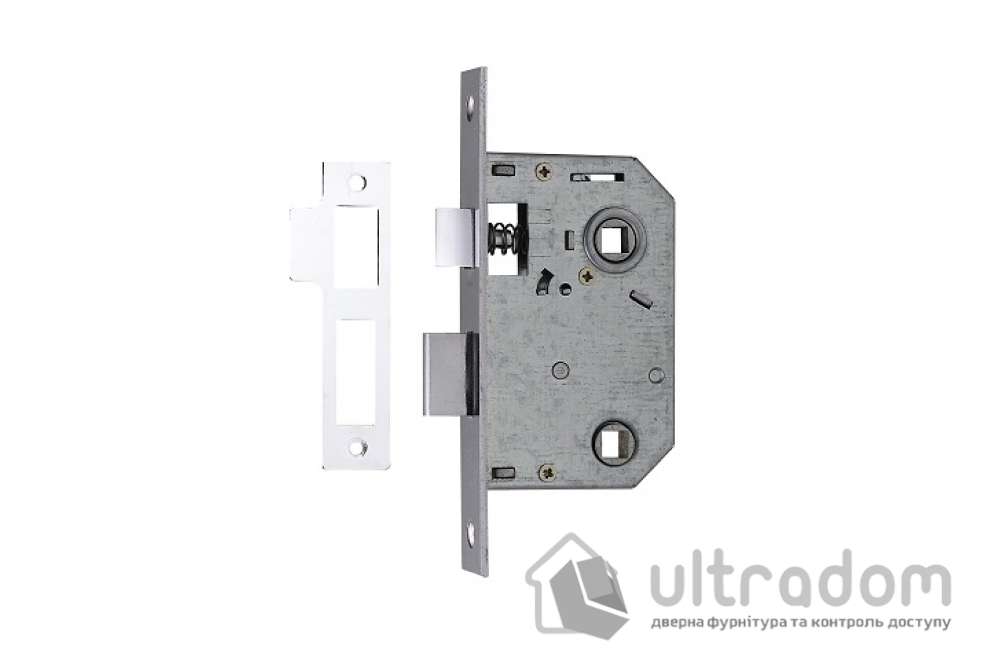 Комплект межкомнатных ручек SIBA Osimo WC 62 мм, матовый хром/хром