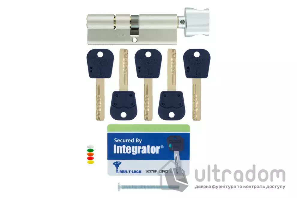Цилиндр замка Mul-T-Lock INTEGRATOR ключ-тумблер,95 мм