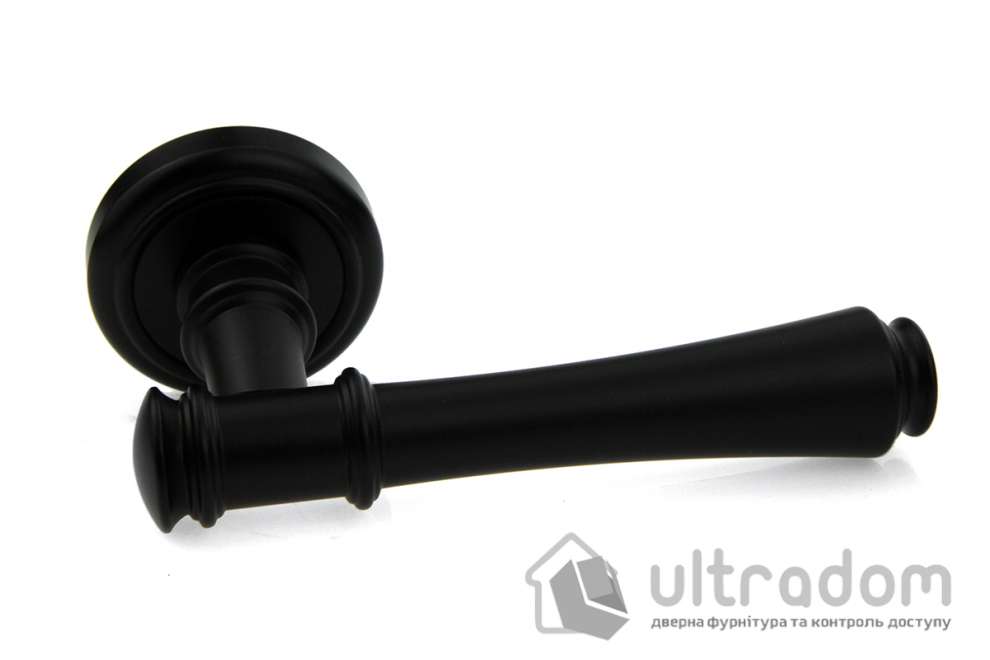 Дверная ручка Fadex Tako 245V чёрная матовая