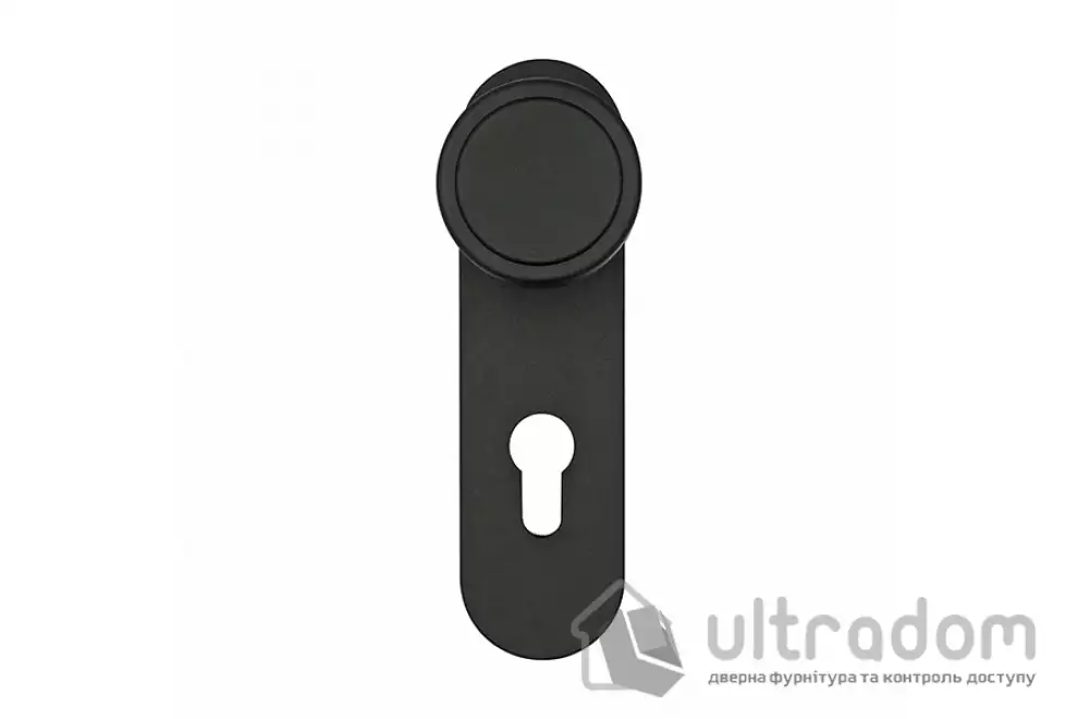 Ручки противопожарные MARVON SP6 72мм, чёрный матовый