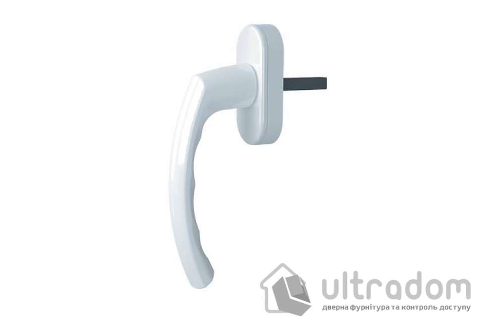 Ручка оконная ASTEX Antey WH 003, белая (WH-003-RAL9016)