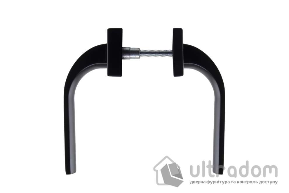 Дверная ручка ROSTEX RN1/RN4 LUMINO RN ручка-ручка 85 мм черная