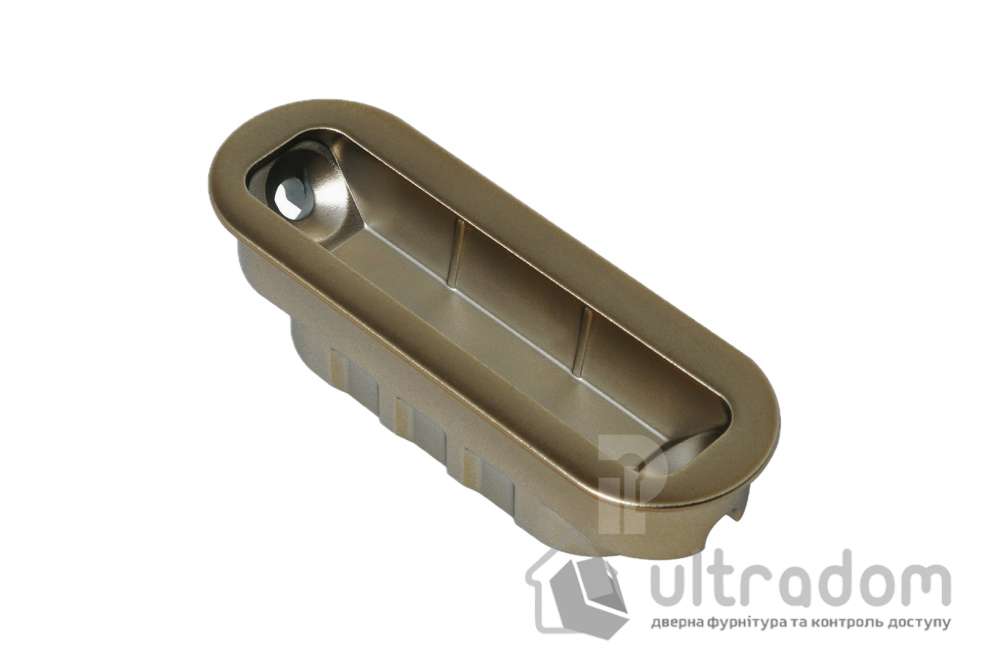 Ответная планка MINIMAL для магнитного замка AGB Polaris, бронза коричневая (B02402.05.22)