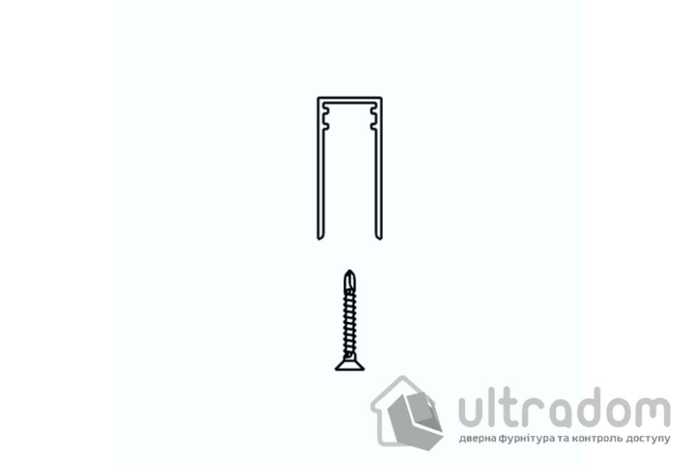 Автоматический врезной порог SIPAM MOD 103SF, 800мм, 80-60см (DS-103SF30RTN800)