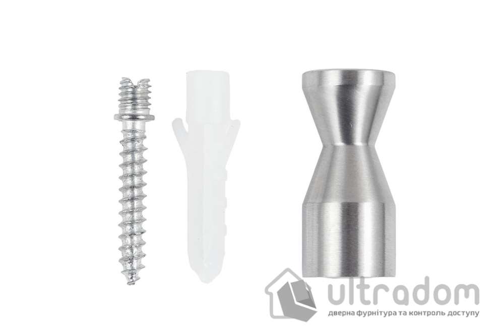 Односторонняя ручка SIBA BHK01 для сантехкабины WC, ⌀16х35 мм, нержавеющая сталь SS304 (BHK01-SS304)