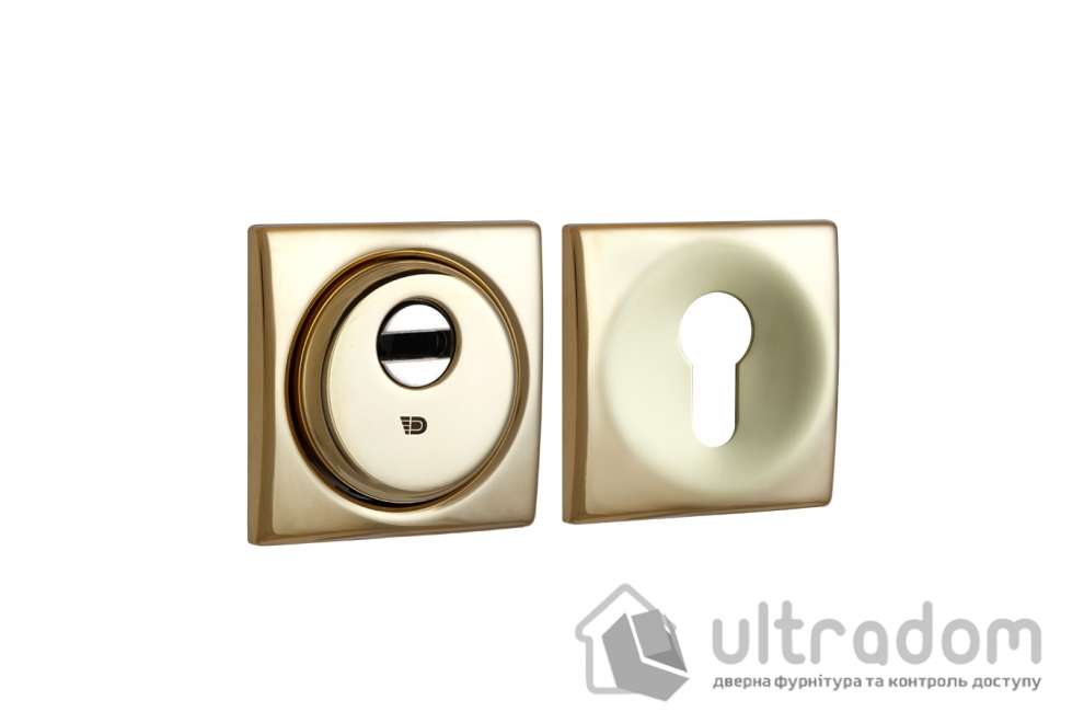 Протектор защитный DISEC SFERIK BD16 SQUARE комплект, латунь PVD