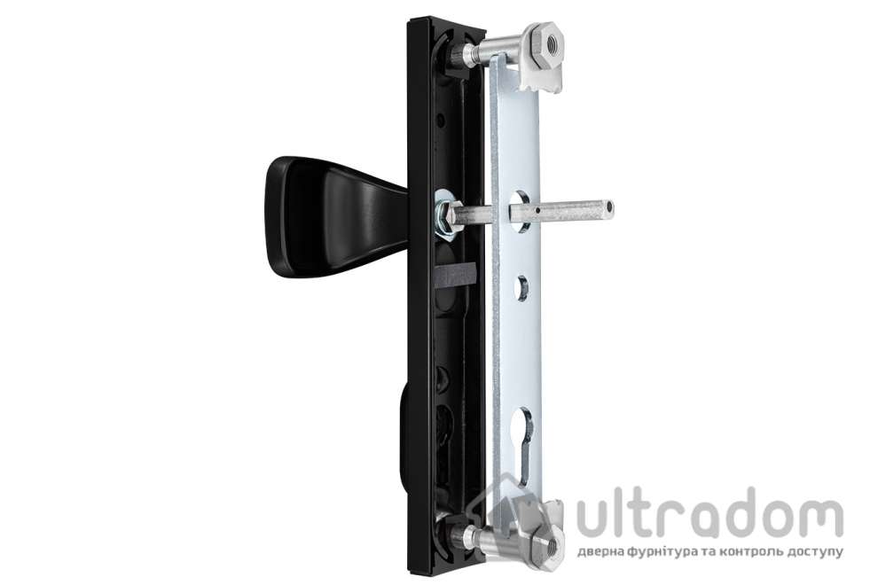 Дверная ручка ROSTEX R1/R4 R ручка-кноб 85 мм чёрная