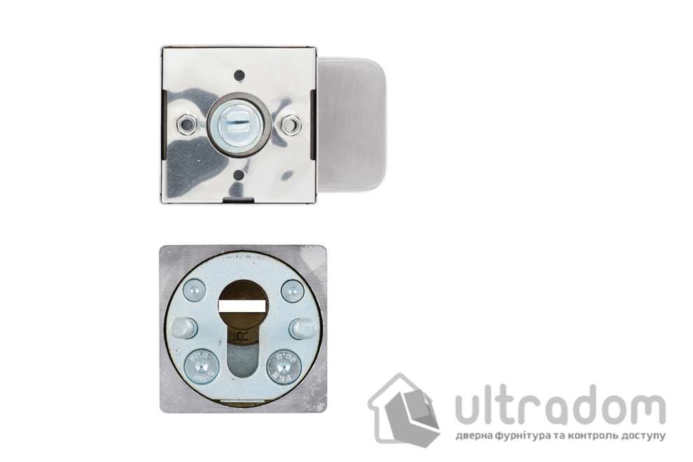 Фурнитура защитная ROSTEX QUADRUM R/H fix-mov нержавеющая сталь
