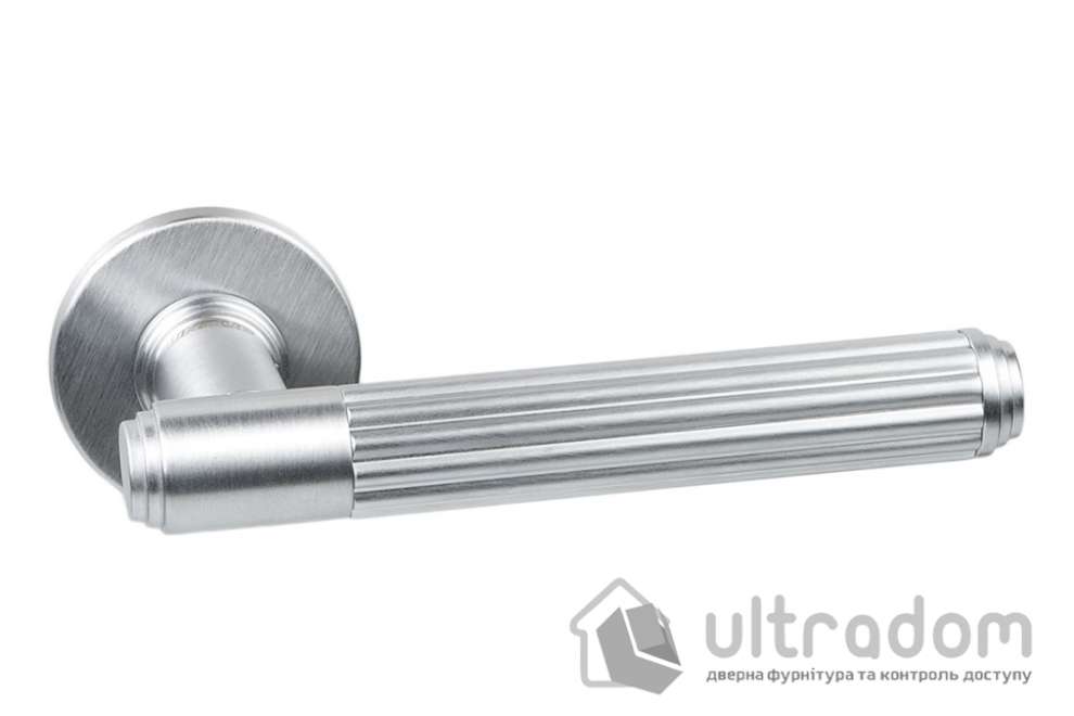 Дверная ручка Comit UNIQUE EXA Tube матовый хром