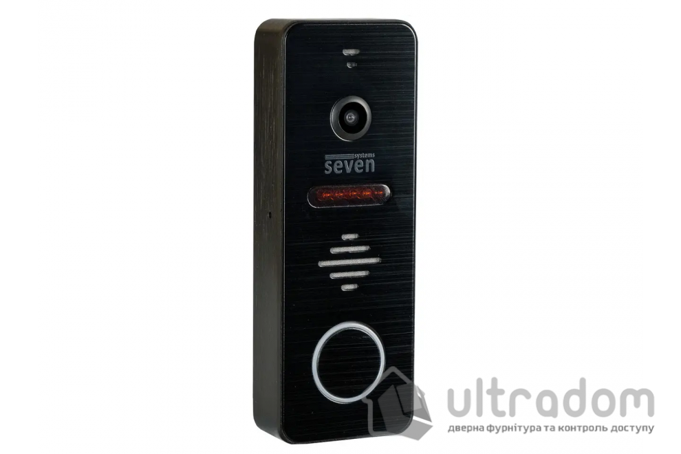 Вызывная панель домофона SEVEN CP-7504 FHD black