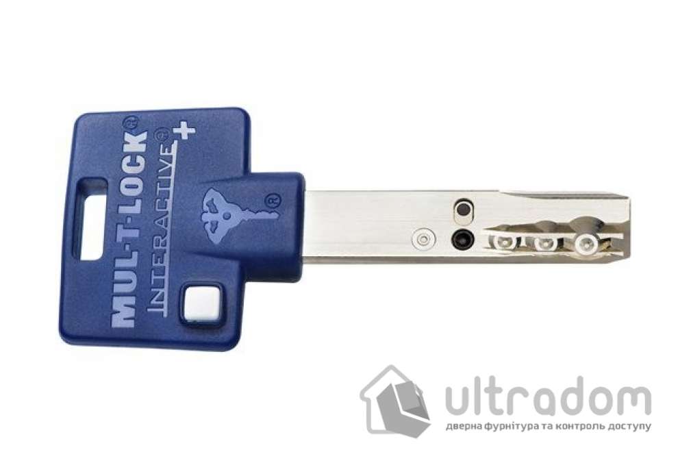 Цилиндр дверной Mul-T-Lock Interactive+ ключ-ключ., 85 мм