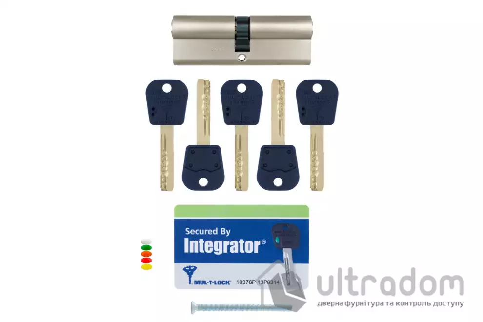 Цилиндр замка Mul-T-Lock INTEGRATOR ключ-ключ, 75 мм
