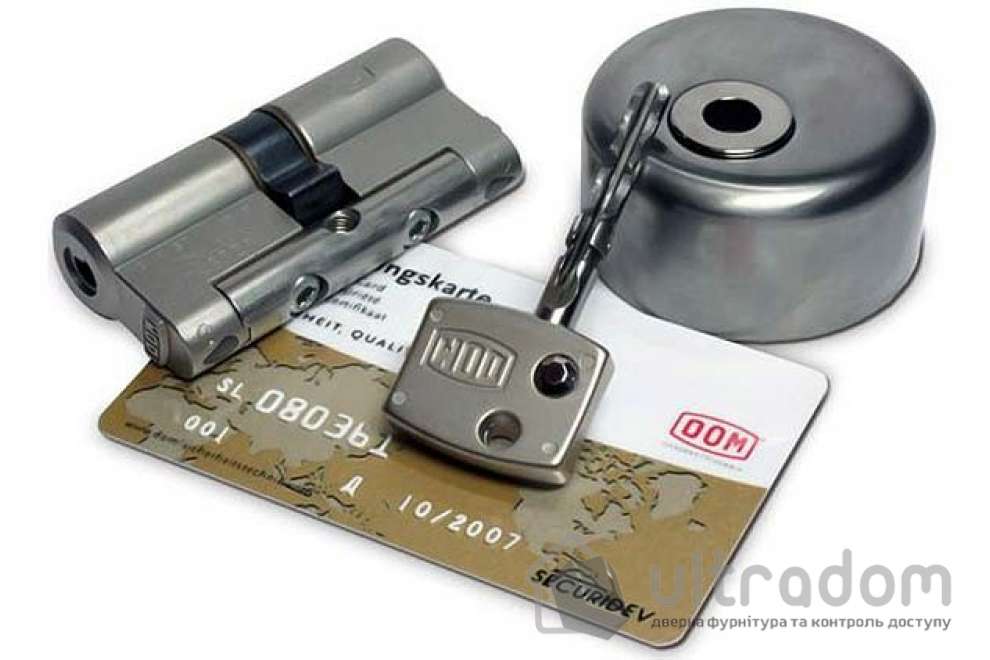 Цилиндр дверной DOM Diamond ключ-ключ 104 мм