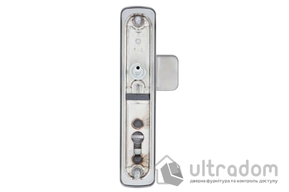 Дверная ручка на планке ROSTEX ASTRA R ручка-кноб DIN 85 мм нерж. сталь матовая