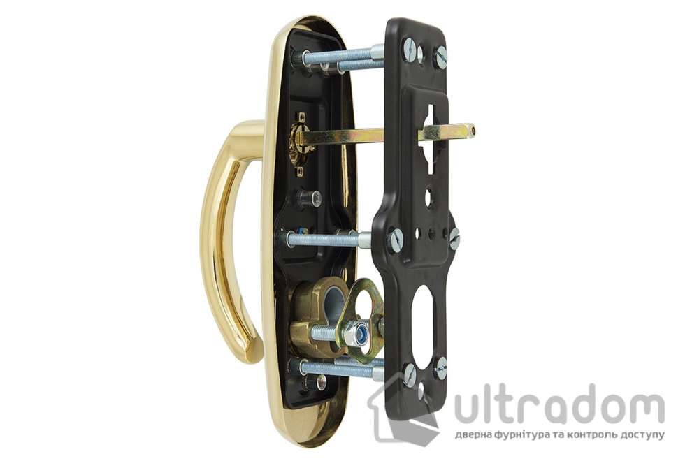 Фурнитура защитная MUL-T-LOCK Platinum 3 класс 90 мм латунь mov-mov