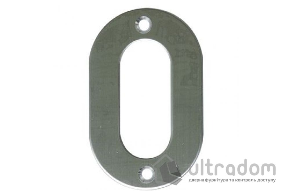 Номер на двери "0" AMIG нержавеющая сталь