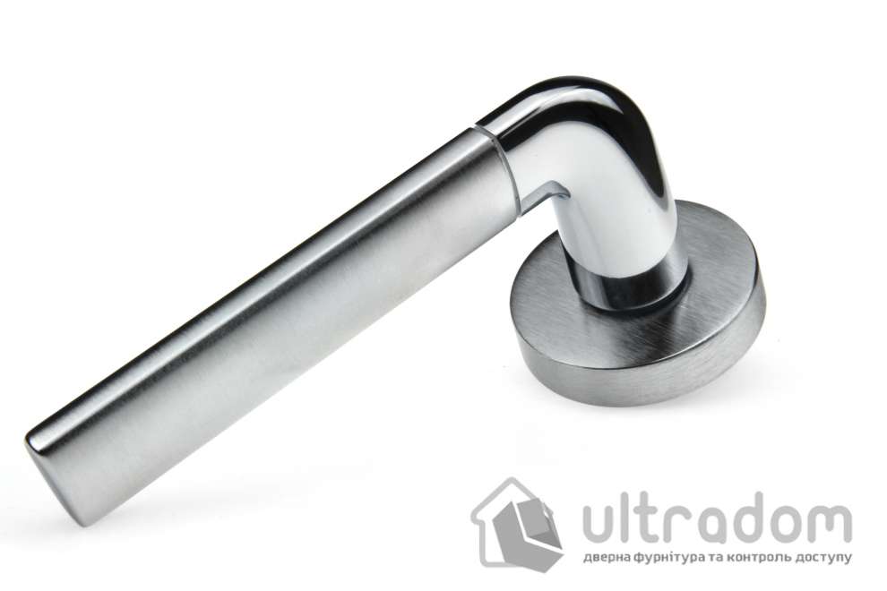 Дверная ручка Forme Milly 2 158A/Slim хром полир/хром матовый