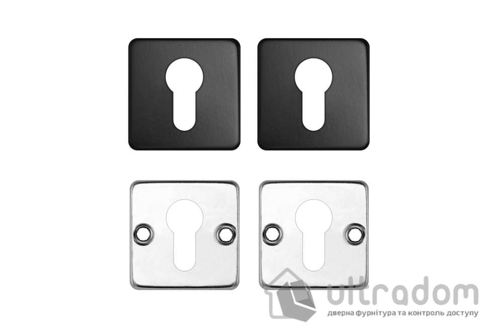 Накладка ROSTEX DESIGN H53 PZ SQUARE, чёрная