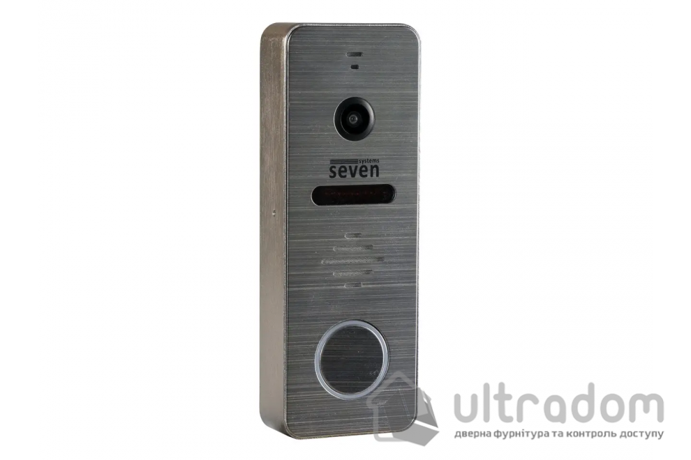 Вызывная панель домофона SEVEN CP-7504 FHD silver