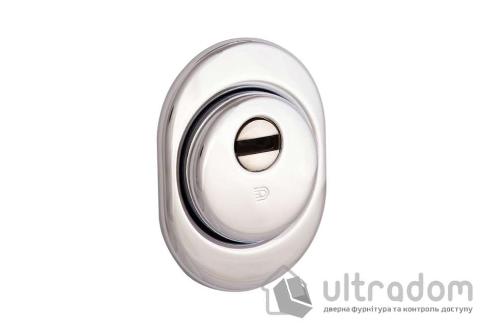 Протектор защитный DISEC MONOLITO BD250 OVAL 25 мм внешний, хром полированный