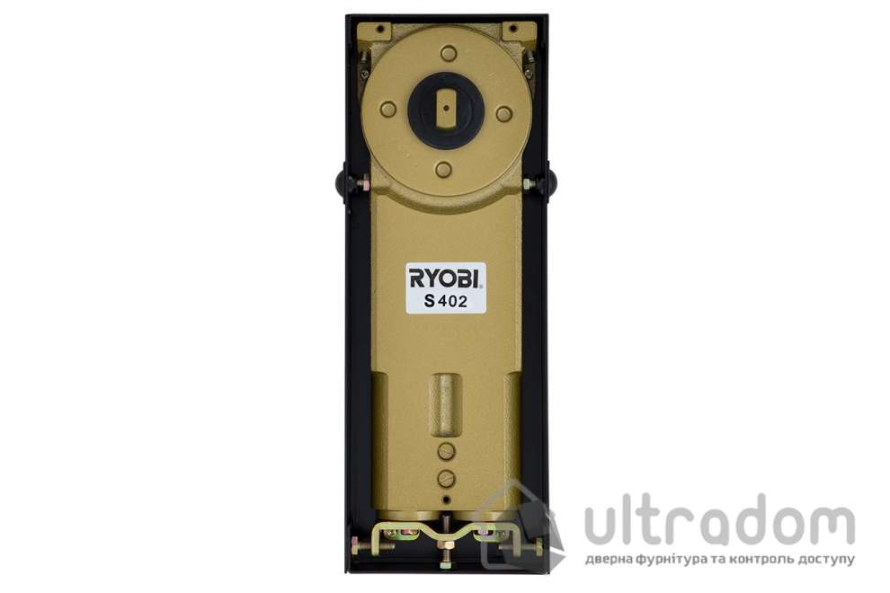 Доводчик дверной напольный RYOBI S-402 EN6 дверь до 120 кг БЕЗ петель