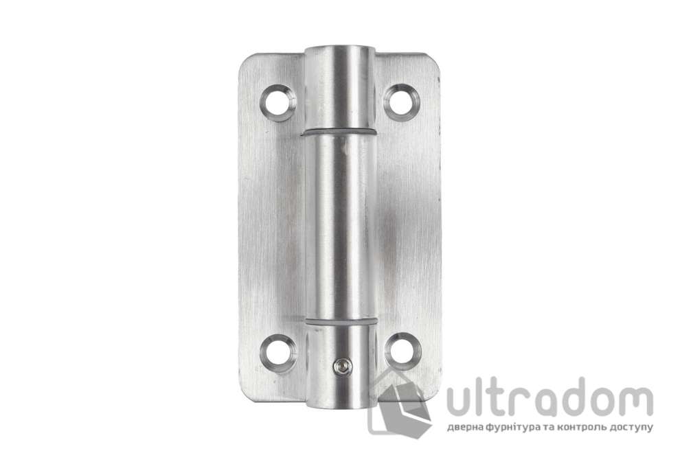 Петля-доводчик SIBA BHG01 для сантехнических кабин WC, 90х52х2 мм, нержавеющая сталь SS304 (BHG01-304)