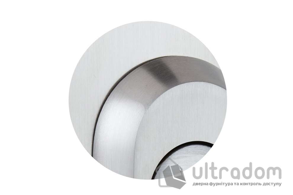 Фурнитура защитная ROSTEX SOLID-PRO+ F 4 клас ручка-кноб 85|90 мм нерж. сталь матовая