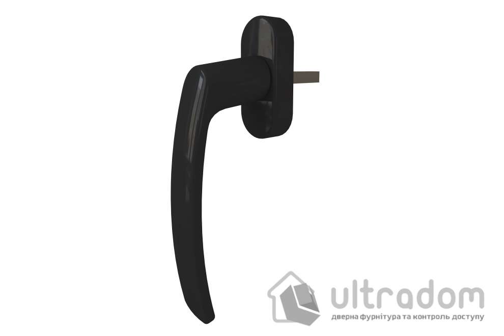 Ручка оконная ASTEX Venera WH 010, антрацит (WH 010/37-RAL7016)