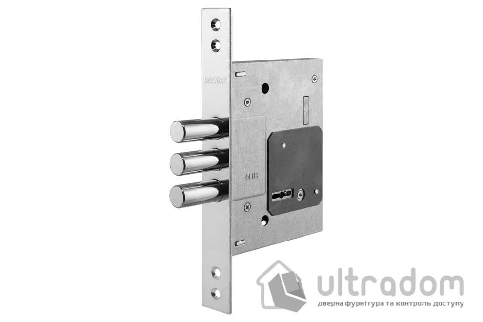 Замок врезной SANTOS 1-WAY LEVER 257L NC UNIV BS60мм SP, Polybag