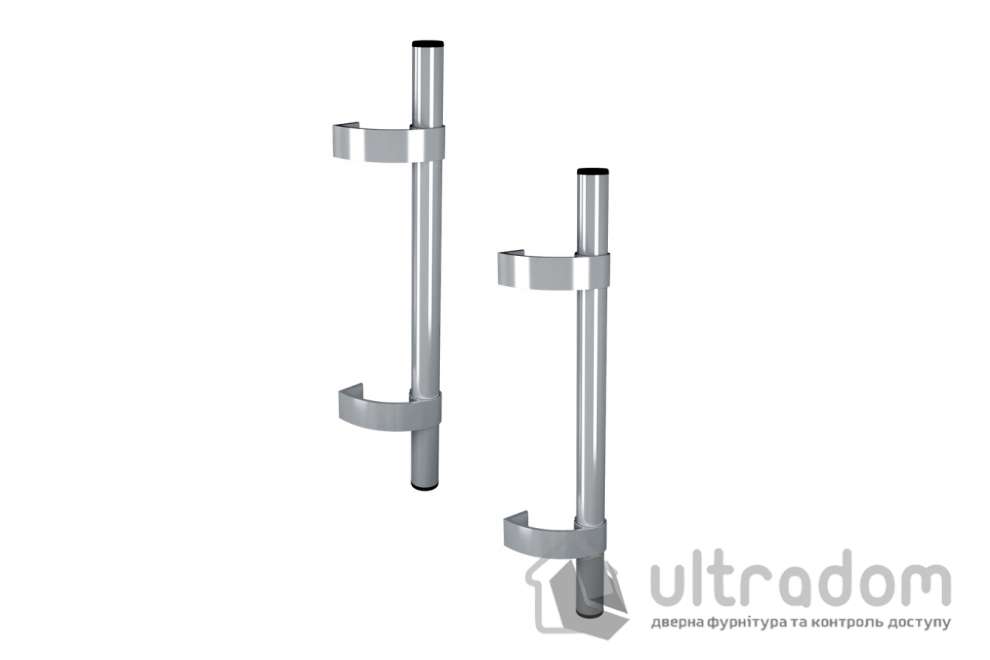 Ручка - скоба офисная ASTEX P-2 L1000 D32 серебро RAL9006 (PL000181)