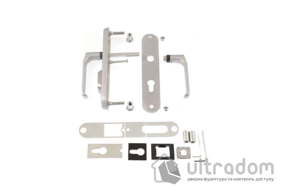 Фурнитура защитная ROSTEX R4 Decor 4 класс матовый хром 72-85-90
