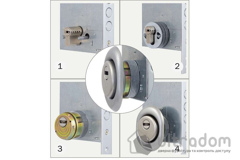 Протектор защитный DISEC SFERIK BDS16/4 SQUARE 25 мм внешний, чёрный