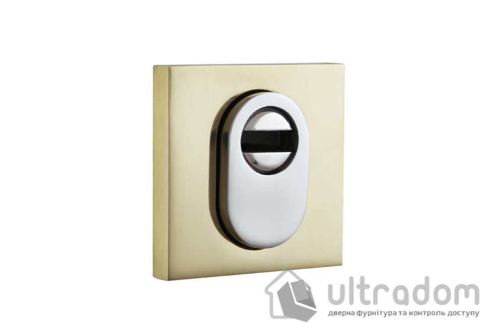 Протектор защитный DISEC GUARD QUADRA NX2F внешний, латунь PVD