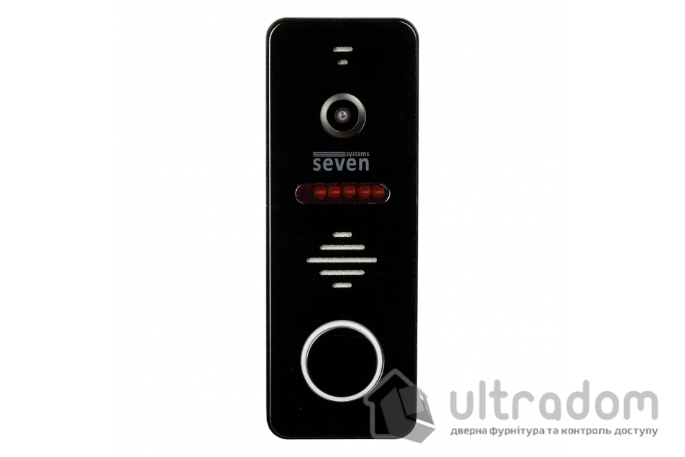 Вызывная панель домофона SEVEN CP-7504 FHD black