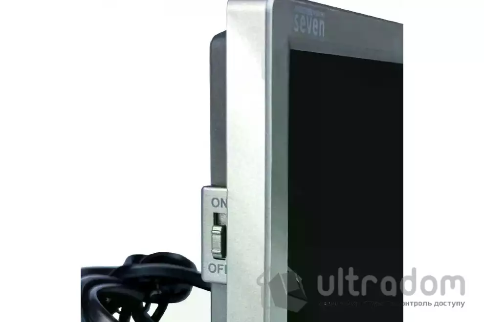 Видеодомофон 7 дюймов SEVEN DP-7570 FHD IPS grey