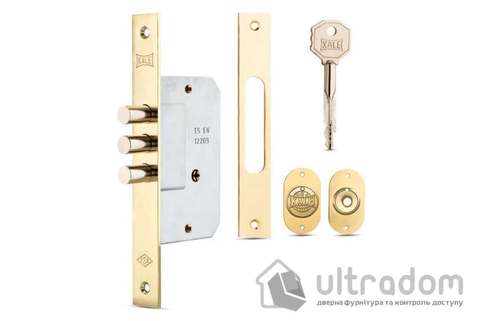 Замок дополнительный KALE 189/3MF, крестовый ключ (5 шт) (189-3MF/5)