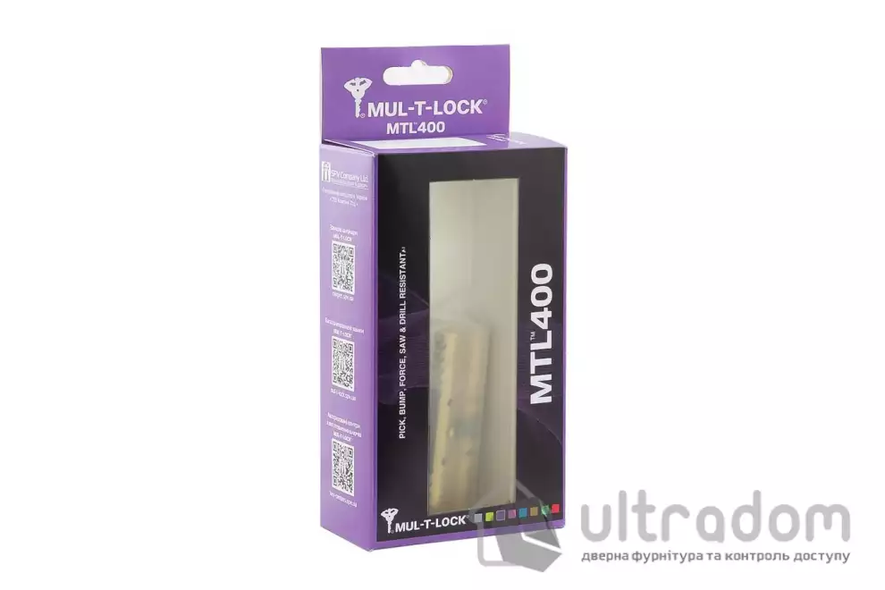 Цилиндр замка Mul-T-Lock MTL400 ключ-ключ,  92 мм