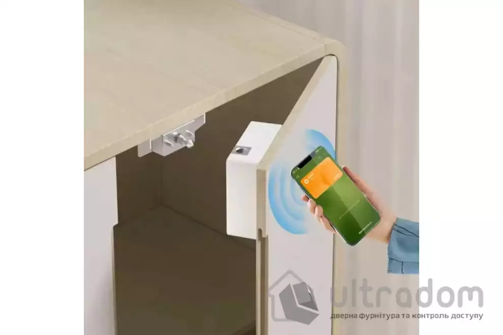 Мебельный RFID замок SEVEN LOCK SL-7733, белый