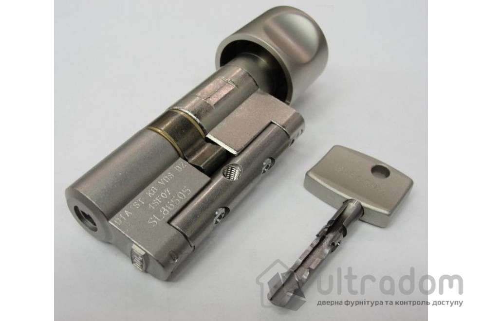 Цилиндр дверной DOM Diamond ключ-ключ 74 мм