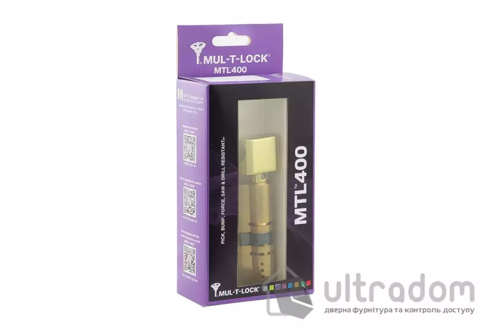 Цилиндр замка Mul-T-Lock MTL400 ключ-тумблер, 120 мм
