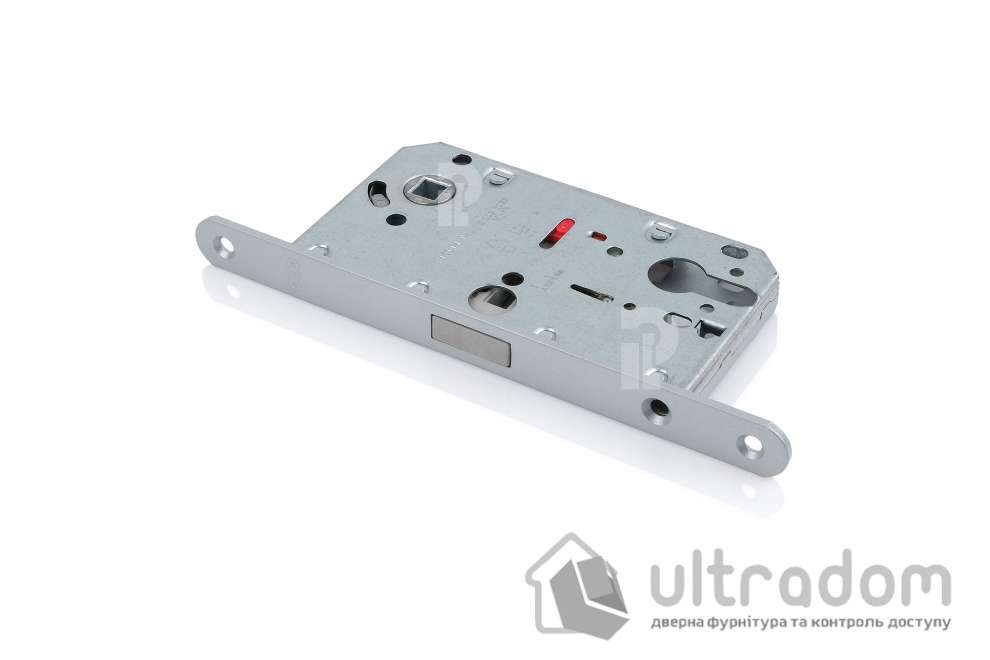 Врезной магнитный замок PZ AGB Mediana Polaris XT, 85/50 мм, матовый никель (B06103.50.41)