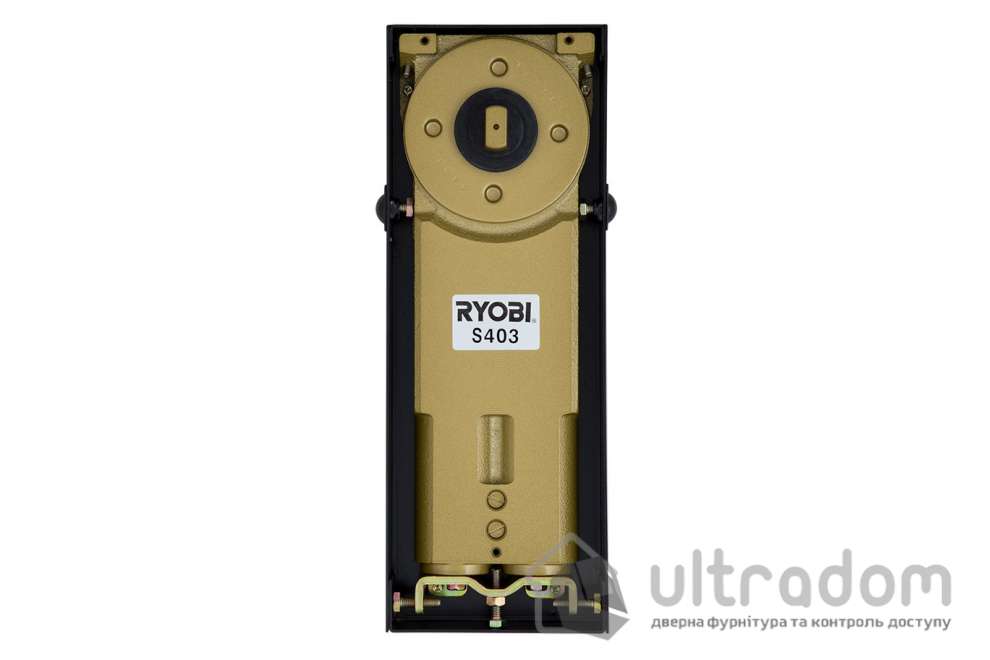 Доводчик дверной напольный RYOBI S-403 EN7 дверь до 150 кг БЕЗ петель