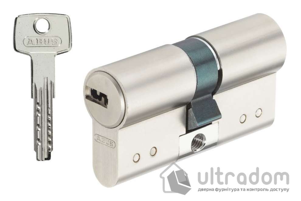 Цилиндр Abus D 15ключ-ключ 65 мм никель