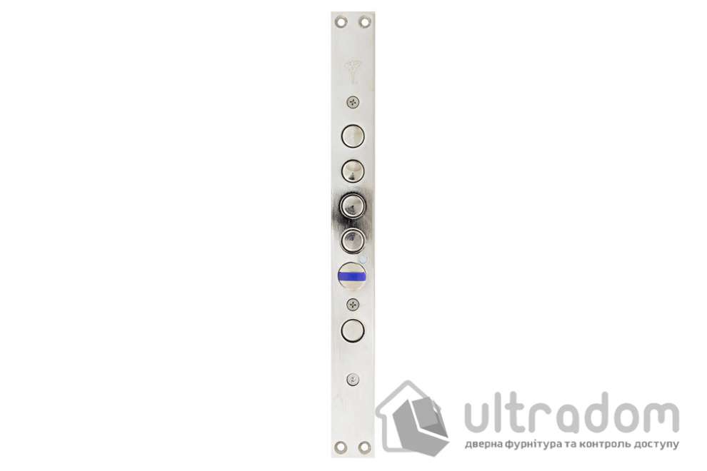 Замок врезной двухсистемный, MUL-T-LOCK Omega + DIN OFMPB30328L