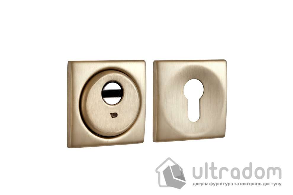 Протектор защитный DISEC SFERIK BD16 SQUARE комплект, матовая латунь